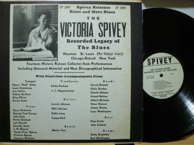 VICTORIA SPIVEY  ヴィクトリア・スピヴィ / The Victoria Spivey Recorded Legacy of The Blues
