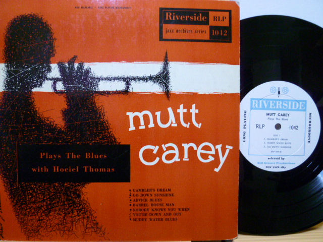 MUTT CAREY / Plays The Blues With Hociel Thomas