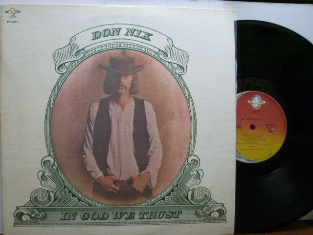 DON NIX ドン・ニックス / イン・ガッド・ウィー・トラスト