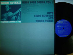 WOODY GUTHRIE　ウディ・ガスリー / Sings Folk Songs, Vol. 2