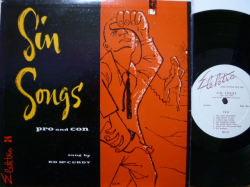 ED McCURDY　エド・マッカーディ / Sin Songs Pro and Con