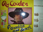 RY COODER　ライ・クーダー / Paradise and Lunch