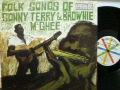 SONNY TERRY & BROWNIE McGHEE　サニー・テリー＆ブラウニー・マギー / Folk Song of Sonny Terry & Brownie McGhee