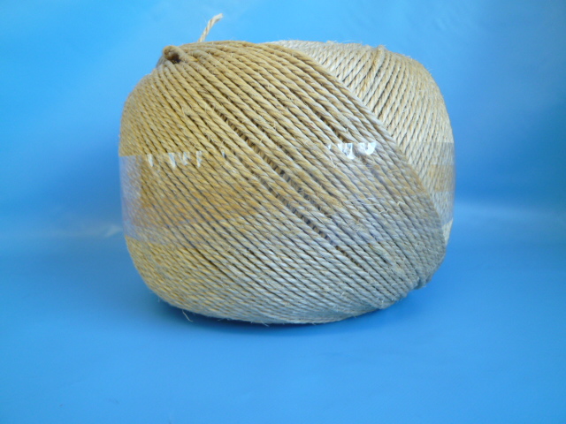 麻ロープトワイン巻　直径４ｍｍ（２．５ｋｇ巻き）