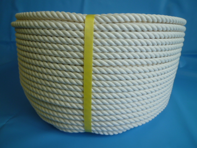 綿ロープ　直径９ｍｍ（２００メートル巻き）
