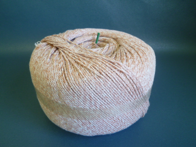 ハイクレロープ　カッチ色　直径２ｍｍ（トワイン巻き）