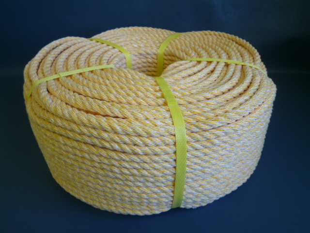 ハイクレロープ　黄　直径９ｍｍ（２００メートル巻き）