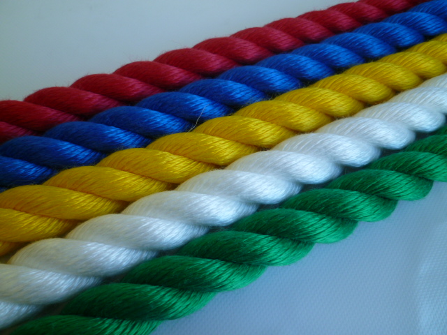 リプロン(ＰＰ）スパンロープ　カラー　直径２４ｍｍ（切り売り品）メートル単位　最大２００mまで