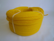 ポリエチレンロープ　黄色　直径１０ｍｍ（２００メートル巻き）