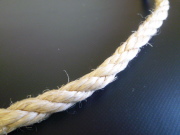 麻ロープ（染サイザル）　直径８ｍｍ（切り売り品）メートル単位　最大１９９mまで　