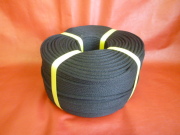 クレモナ金剛打ちロープ　黒色(原着糸）　直径3ｍｍ（３００メートル巻き）