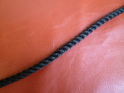 PPスパンロープ　黒色　直径９mm（切売り品）メートル単位　最大１００メートル