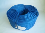 ポリエチレンロープ　青色　直径１０ｍｍ（２００メートル巻き）