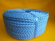 ダンスーパーＰＰクロスロープ　ブルー　直径１４ｍｍ（２００メートル巻き）