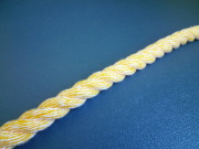 ハイクレロープ　黄　直径６ｍｍ（切り売り品）メートル単位　最大１９９mまで