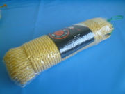 ハイクレロープ　黄　直径８ｍｍ（５０メートル巻き）