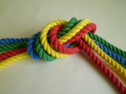 エステルスパンロープ　カラー　直径１６ｍｍ（切り売り品）メートル単位　最大２００mまで