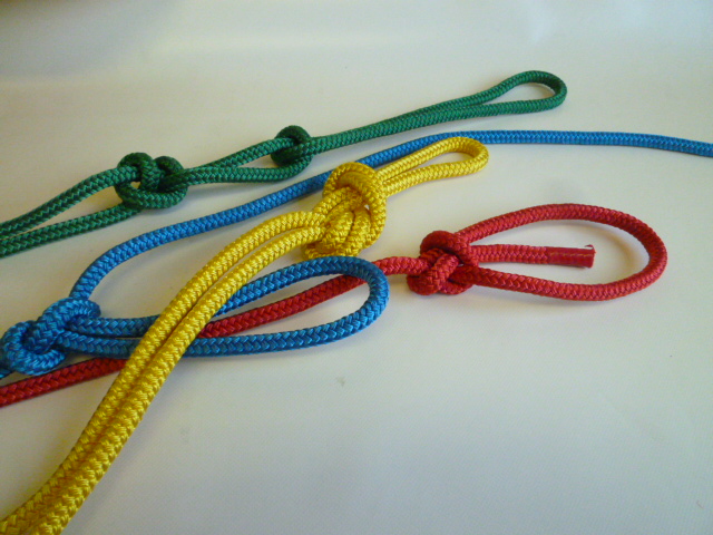 テトロン１６打ち芯入りカラーロープ　直径１０ｍｍ（切り売り品）メートル単位　最大２００ｍまで