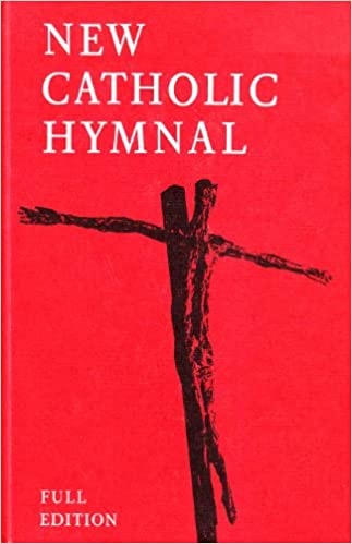 アメリカサイズ　赤ソフトカバー　輸入　New Catholic hymnal: full edition. Hardcover　　新しいカトリックの賛美歌: 完全版。 0571100279