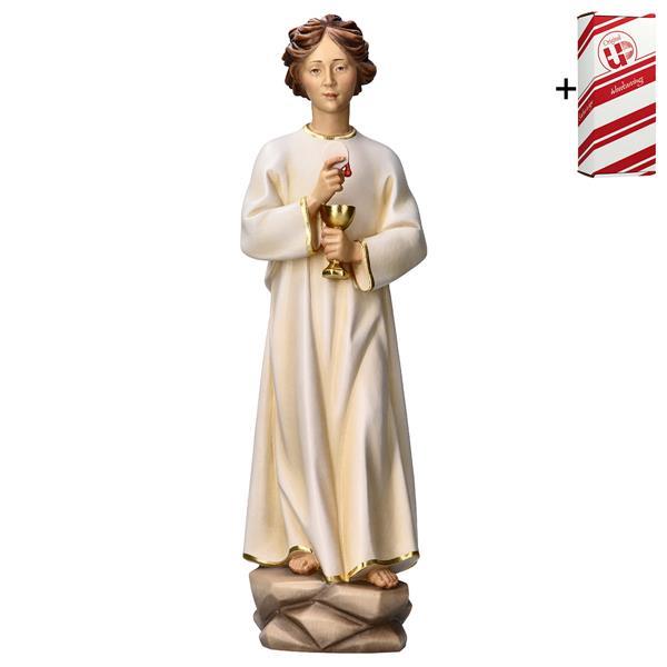 ULPE WOOD ART　イタリア　木彫　平和の天使　１２センチ　ANGEL OF PACE OF PORTUGAL + GIFT BOX UP070400B12
