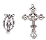 一般不可　転売不可　ロザリオ製作用　ロザリオセンターメダイクロスセット　不思議メダイ　ビサンチンクロス