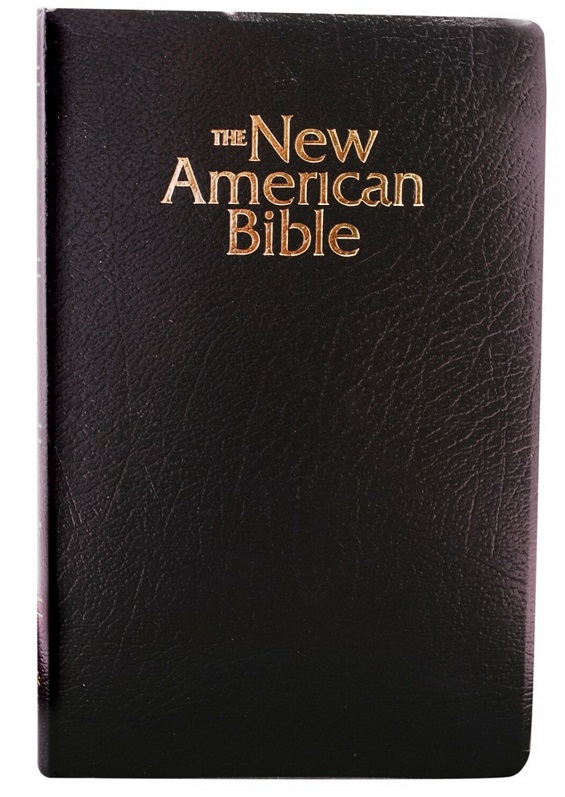 USA Catholic 　CC1011109　英語　NAB改訂版ギフトバイブル-ブラック NAB Revised Edition Gift Bible - Black Imitation Leather