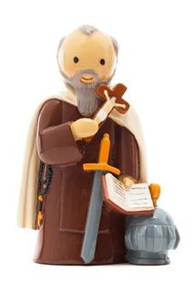 アメリカ　香港製　レジン　LDW 185095YX　Saint Nuno statue　聖ヌノ