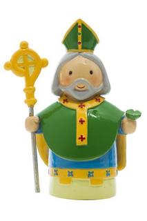 アメリカ　香港製　レジン　LDW  155122YX 　Saint Patrick statue 　聖パトリック 聖パトリック