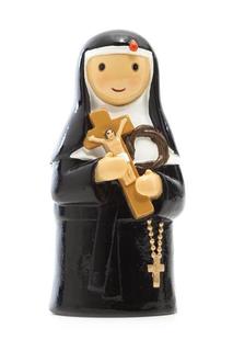 アメリカ　香港製　レジン　LDW   160001YX 　Saint Rita statue 　聖リタ