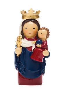 アメリカ　香港製　レジン　LDW　165532YX Notre Dame de Paris statue ノートルダムの聖母子