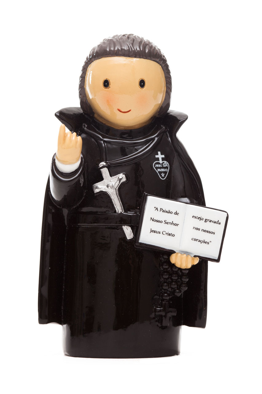 アメリカ　香港製　レジン　LDW　195105YX 　Saint Paul of the Cross statue 　十字架の聖パウロ