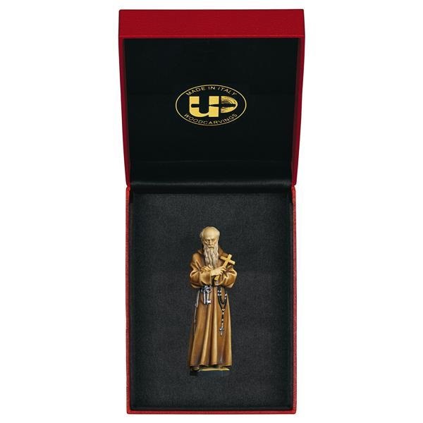 ULPE WOOD ART　イタリア　木彫　パルザンのコンラッド修道士　BROTHER KONRAD OF PARZHAM + CASE　UP267000E8