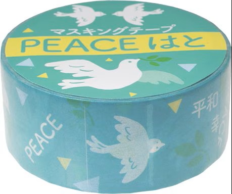 いのちのことば社　マスキングテープ　PEACE  はと　S-GJ26MT4