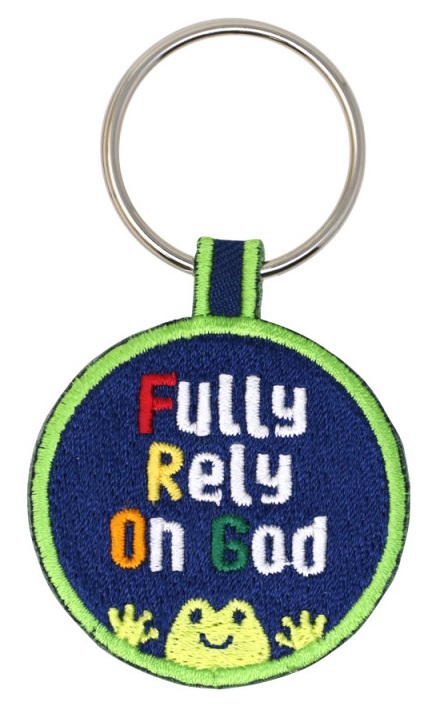 いのちのことば社　LC55831　 刺繍キーホルダー　FROG