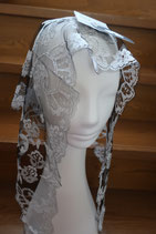 Dentelles Mery de Caudry　CASAS DE CARMEN フランスヴェール　６０４０－１２０４０　シルバー