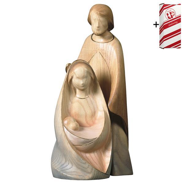 ULPE WOOD ART　イタリア　木製　ネイティビティ　２ピースセット　１２センチ　UP693000B12