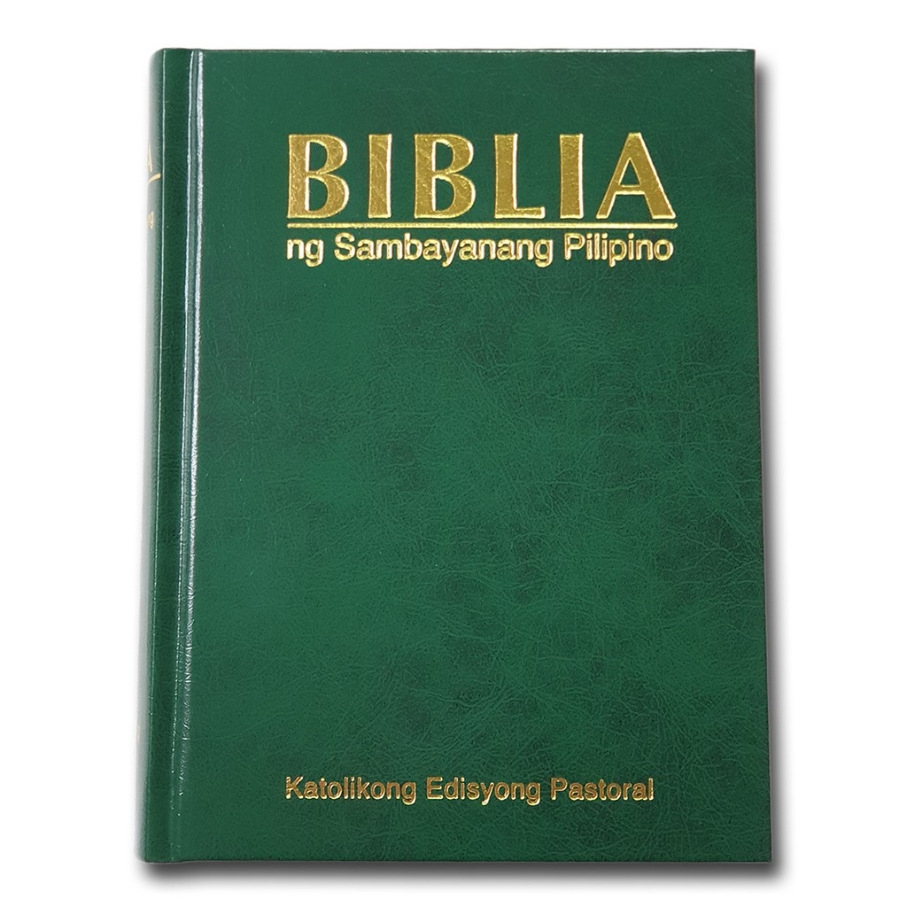 ロザリオ現地購入品　RO73331115  タガログ語聖書　Biblia Ng Sambayanang Pilipino Katolikong Edisyong Pastoral Popular、Hard