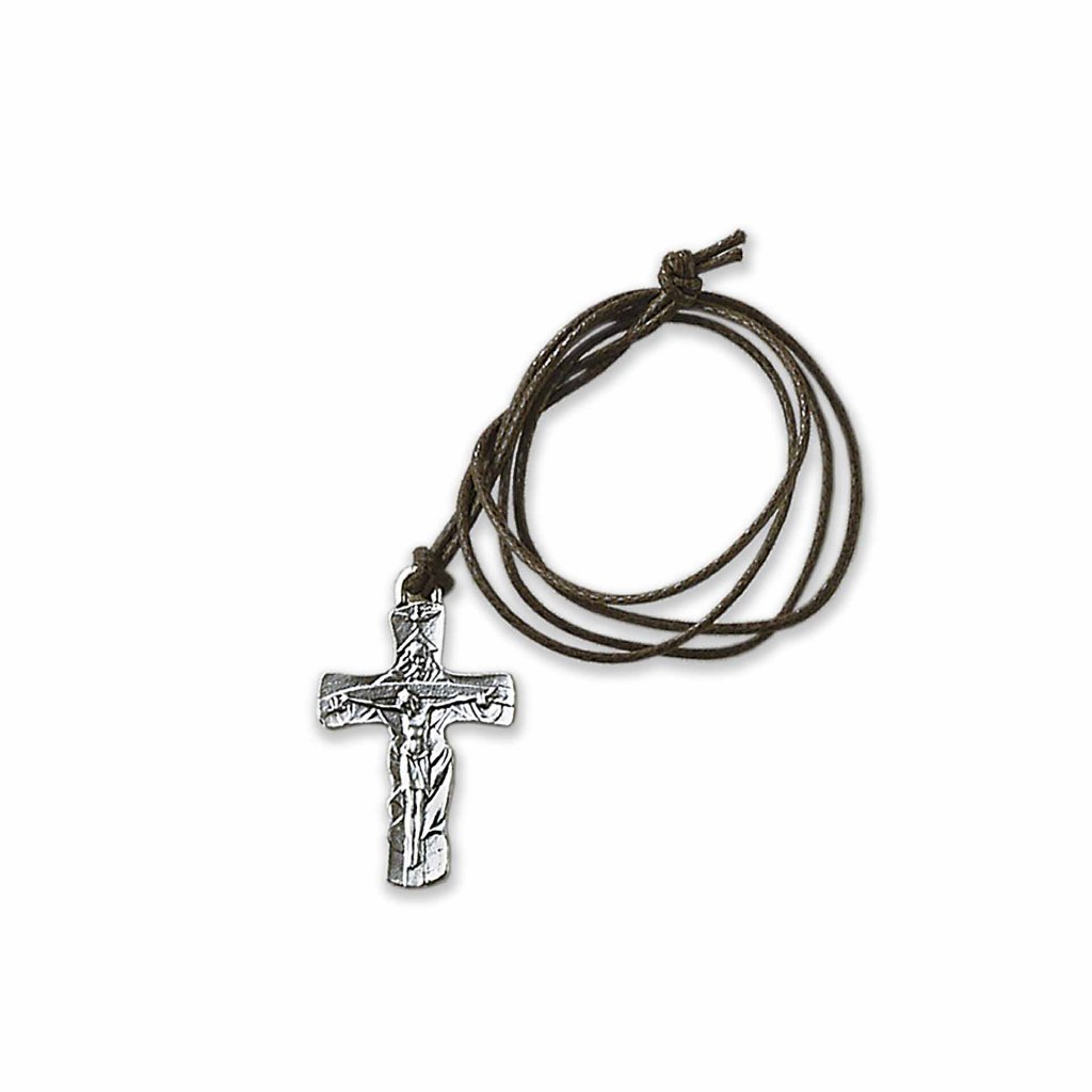 一般不可　転売不可　イタリア　LAL918D　三位一体　トリニティクロス　トリニティメタルクロスペンダント　 CROCE TRIE.DORATA CM.4 MET.C/LACCIO