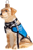 ポーランドガラス細工　　IMPULS　A2869　Service Dog　らぶらぶラブラドール