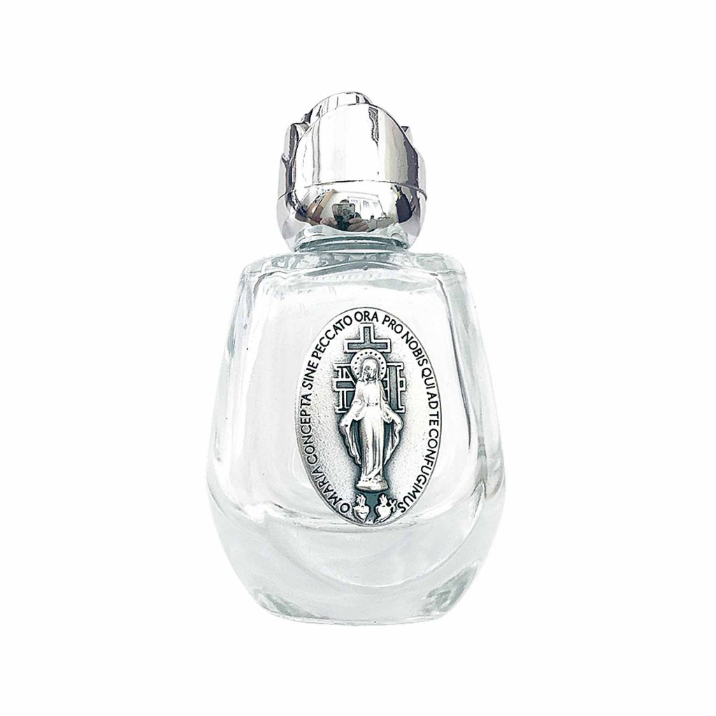 一般不可　転売不可　おひとりさま１点のみ　イタリア　LALBOT2-3　聖水ボトル（聖水は入っていません）不思議のメダイ　６５ｍｍ