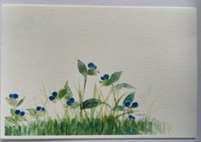 東京カルメル会　ポストカード　CA060　季節の花　つゆくさ　ハガキ　１枚