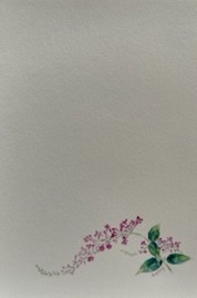 東京カルメル会　ポストカード　CA079　季節の花　ふじうさぎ　ハガキ　１枚