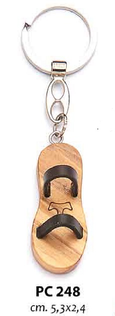 イタリア　LALPC248   フランシスコ会サンダルキーホルダー　タウ