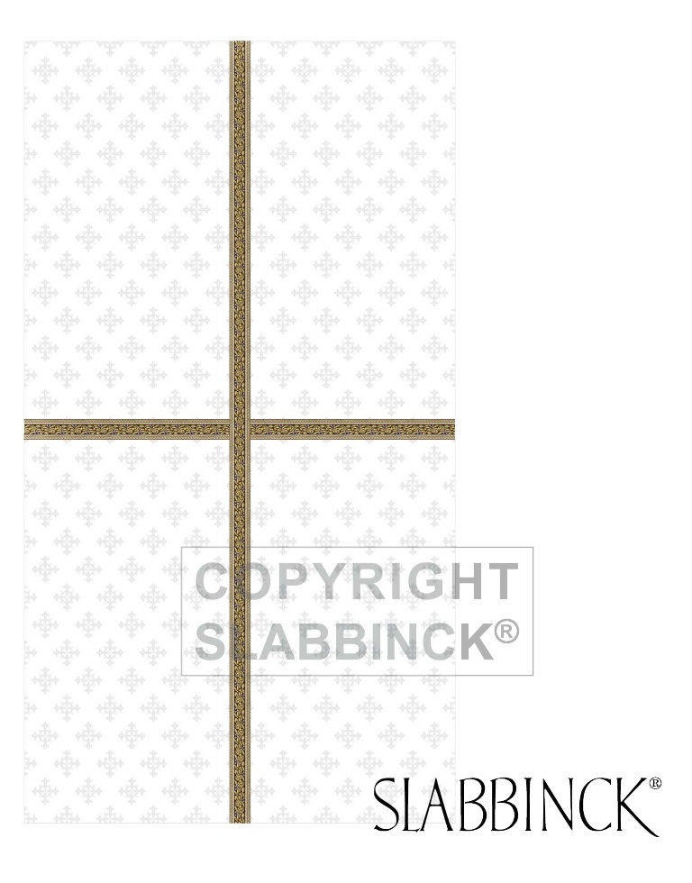 SLABBINCK　日本の柩サイズ　棺掛け布　SLABBINCKデザイン　クロス　２４５－１３０センチ