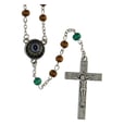 ロザリオ　ファティマ３２　すべての聖人のロザリオ　Devotional rosaries Rosary All Saints wood beads 6 mm -Faith Collection 32/47