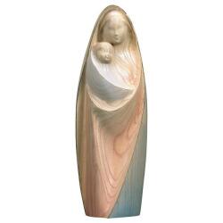 ULPE WOOD ART　イタリア　木製　聖母子　１２センチカラー　UP082C12
