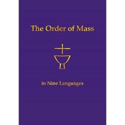 USA Catholic 　CC1009609　英語　T9つの言語でのミサの順序 he Order of Mass in Nine Languages