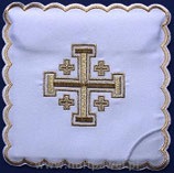 EU　HLCR120-030  教会典礼用　カリスリネン４点セット　エルサレム　Chalice's linen set　