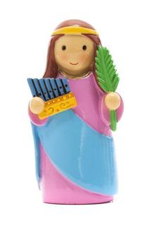 アメリカ　香港製　レジン　LDW 160002YX 　Saint Cecilia statue 　聖セシリア