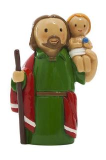 アメリカ　香港製　レジン　LDW 155255YX 　Saint Christopher statue 　聖クリストファー セントクリストファー